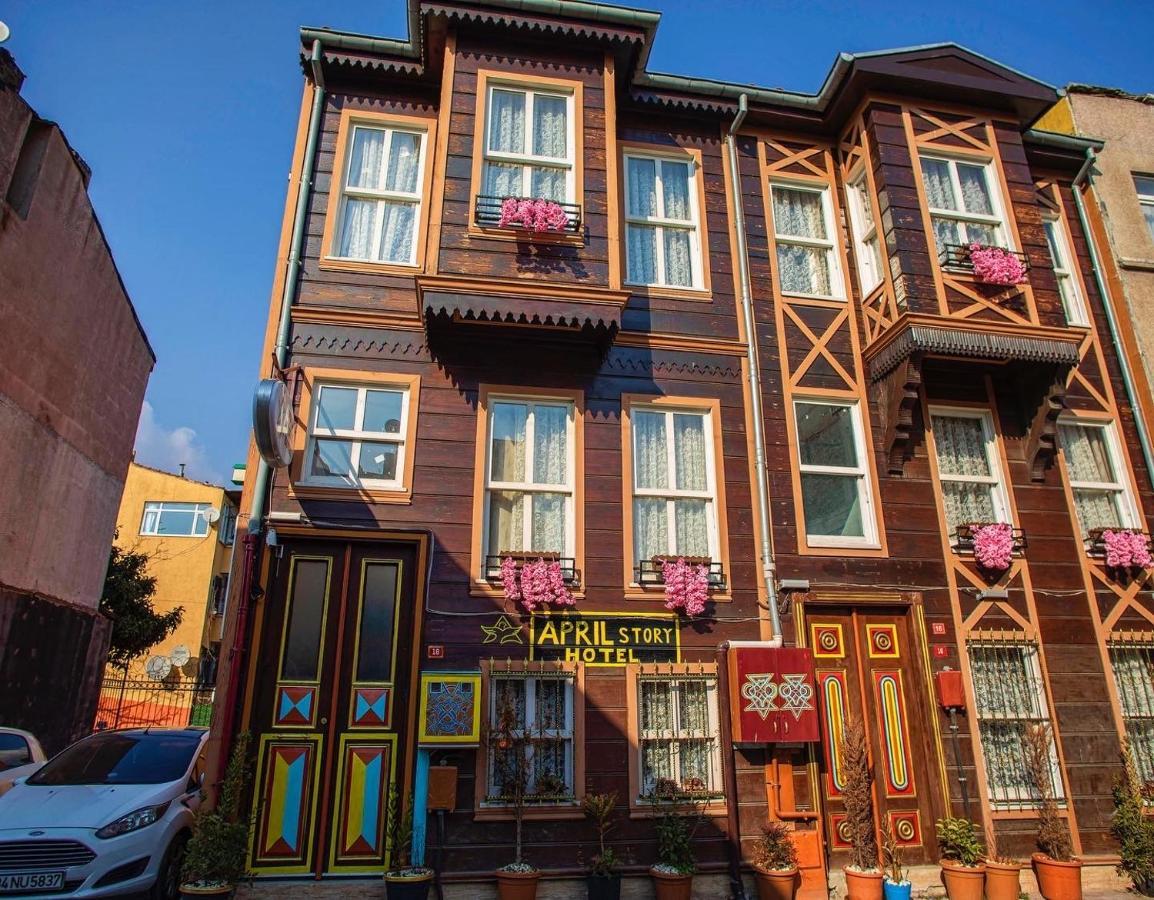 April Hotel Estambul Exterior foto