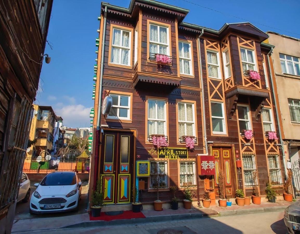 April Hotel Estambul Exterior foto